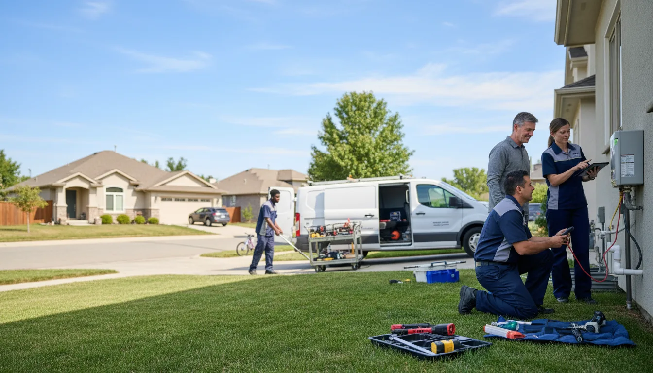 Tankless water heater service in Danielsville, GA